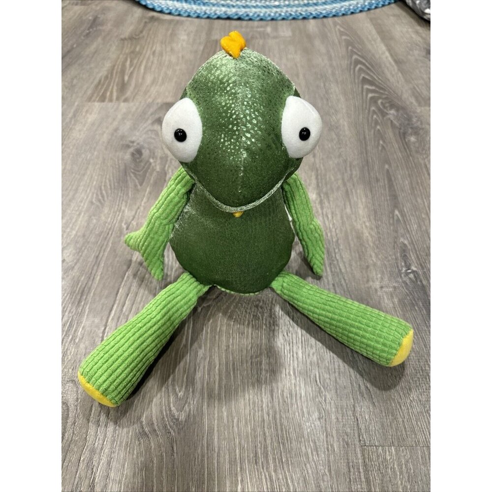 2016 Scentsy Buddy Carl the Chameleon Lizard Green Plush Pouch 15” G19